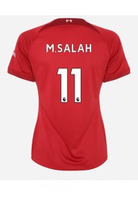 Liverpool Mohamed Salah #11 Voetbaltruitje Thuis tenue Dames 2022-23 Korte Mouw